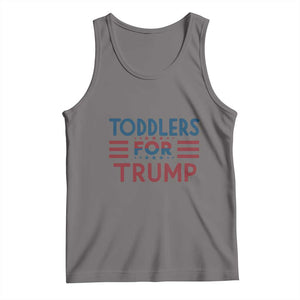 Trump 2024 Tank Top Toddlers for Trump Kids Trump 2024 TS02 Deep Heather Print Your Wear