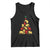 South Africa Elephant Christmas Tree Tank Top Safari Animals Xmas TS02 Black Print Your Wear