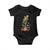 Giraffe Christmas Tree Baby Onesie Funny Xmas Giraffes Lover Gift TS02 Black Print Your Wear