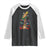 Giraffe Christmas Tree Raglan Shirt Funny Xmas Giraffes Lover Gift TS02 Black White Print Your Wear