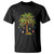 Christmas Palm Tree T Shirt Xmas Lights Tropical Hawaiian Holidays TS02 Black Print Your Wear