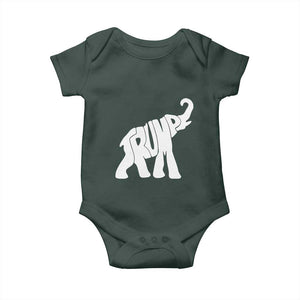 Trump 2024 Republican Elephant Baby Onesie US 47th President TS02 Print Your Wear
