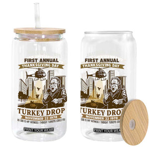 Vintage Thanksgiving Turkey Drop Glass Can Funny 1978 Helicopter Scene Classic TV Moment TS02 Print Your Wear