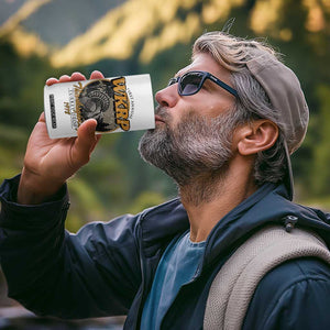 Retro WKRP Thanksgiving Turkey Drop 1978 4 in 1 Can Cooler Tumbler Distressed Vintage Holiday TS02 Print Your Wear