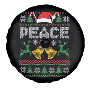 I am Peace Funny Christmas Matching Couple Spare Tire Cover Offensive Adult Humor Festive Holiday TS02 Print Your Wear