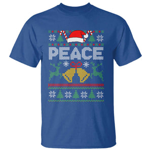 I am Peace Funny Christmas Matching Couple T Shirt Offensive Adult Humor Festive Holiday TS02 Royal Blue Print Your Wear