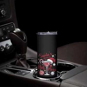 Funny Santa Favorite Hot Mess Skinny Tumbler Christmas Drinking Cocktail Lover TS02 Print Your Wear