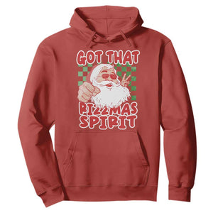 Funny Santa Rizz Christmas Hoodie Got That Rizzmas Spirit Retro Groovy TS02 Red Print Your Wear