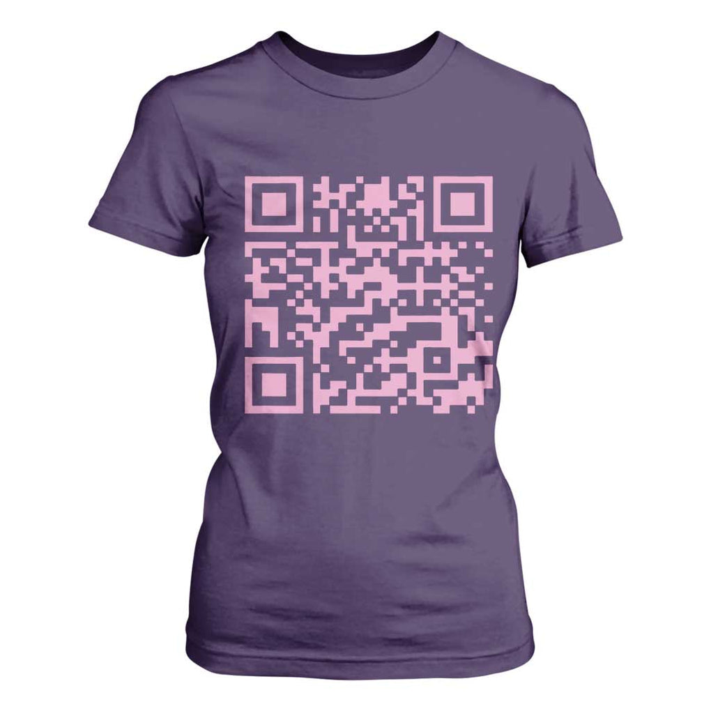 Funny Trump Dance Pink T Shirt For Women President 45 47 Dancing Code TS02 Purple Print Your Wear