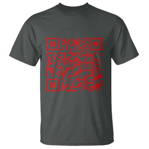 Funny Trump Dance Red T Shirt President 45 47 Dancing Code TS02 Dark Heather Print Your Wear