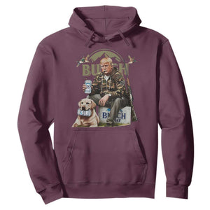 Funny Black Cat Hoodie Bruh Retro Cat Meme Graphic TS02 Maroon Print Your Wear