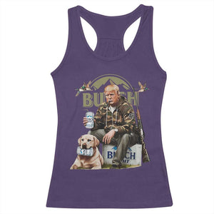 Funny Black Cat Racerback Tank Top Bruh Retro Cat Meme Graphic TS02 Purple Print Your Wear