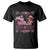Groovy Pink Christmas Gingerbrad T Shirt Sleigh Girl Sleigh Festive Xmas Holiday Girls TS02 Black Print Your Wear
