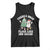 Christmas Teacher Tank Top Theres Snow Place Like 2nd Grade Merry Xmas Retro Groovy TS02 Black Print Your Wear