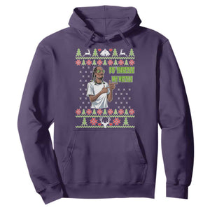 Funny Rapper Meme Christmas Hoodie Fo Shizzle My Nizzle TS02 Purple Print Your Wear