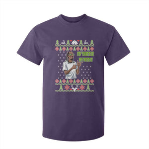 Funny Rapper Meme Christmas T Shirt For Kid Fo Shizzle My Nizzle TS02 Purple Print Your Wear