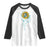 Cervical Cancer Awareness Raglan Shirt Faith Hope Love Fight Teal And White Ribbon Sunflower TS02 White Black Print Your Wear
