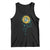 Cervical Cancer Awareness Tank Top Faith Hope Love Fight Teal And White Ribbon Sunflower TS02 Black Print Your Wear
