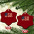 USA American Flag Ceramic Ornament Retro Vintage Patriotic TS02 Print Your Wear