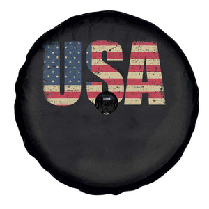 USA American Flag Spare Tire Cover Retro Vintage Patriotic TS02 Print Your Wear