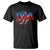 Basketball T Shirt USA Patriotic American Flag Stars and Stripes Team Sport Fan TS02 Black Print Your Wear