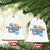 Palisades Strong Ceramic Ornament Support California LA Relief TS02 Print Your Wear