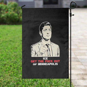 Get The F Out of Minneapolis Garden Flag Mayor Jacob Saying Civil Resistance TS02 Print Your Wear