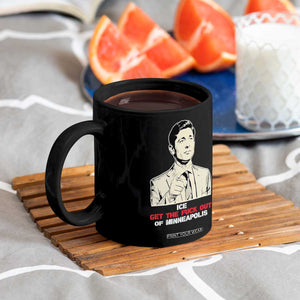 Get The F Out of Minneapolis Coffee Mug Mayor Jacob Saying Civil Resistance TS02 Print Your Wear