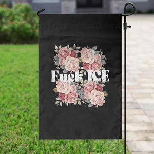 Floral Protest Against Ice Garden Flag Justice and Freedom Political Resistance TS02 Print Your Wear