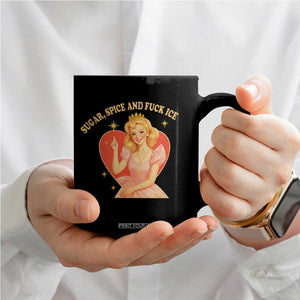 Sugar Spice and F Ice Retro Fairy Coffee Mug Feminist Against Ice Protest Political Resistance TS02 Print Your Wear