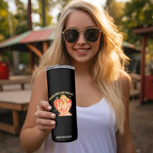 Sugar Spice and F Ice Retro Fairy Skinny Tumbler Feminist Against Ice Protest Political Resistance TS02 Print Your Wear