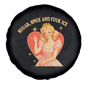 Sugar Spice and F Ice Retro Fairy Spare Tire Cover Feminist Against Ice Protest Political Resistance TS02 Print Your Wear