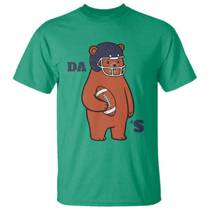 Cute Bear Holding Rugby Sport Fans Graphic T Shirt TS02 Irish Green Print Your Wear
