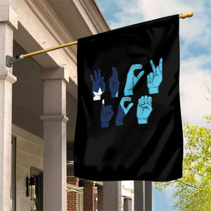 F Ice Out of Minneapolis Hand Signs Garden Flag State Flag Justice Protest Resistance TS02 Print Your Wear
