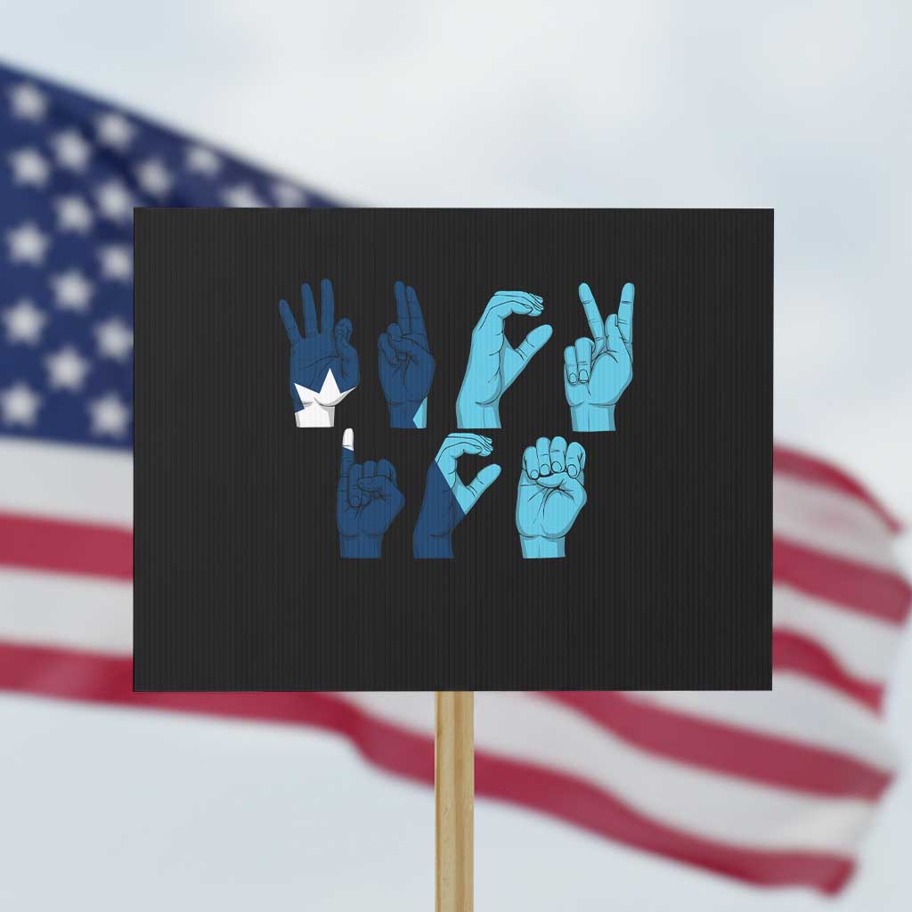 F Ice Out of Minneapolis Hand Signs Protest Sign State Flag Justice Protest Resistance TS02 Horizontal 18
