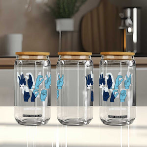 F Ice Out of Minneapolis Hand Signs Glass Can State Flag Justice Protest Resistance TS02 Print Your Wear