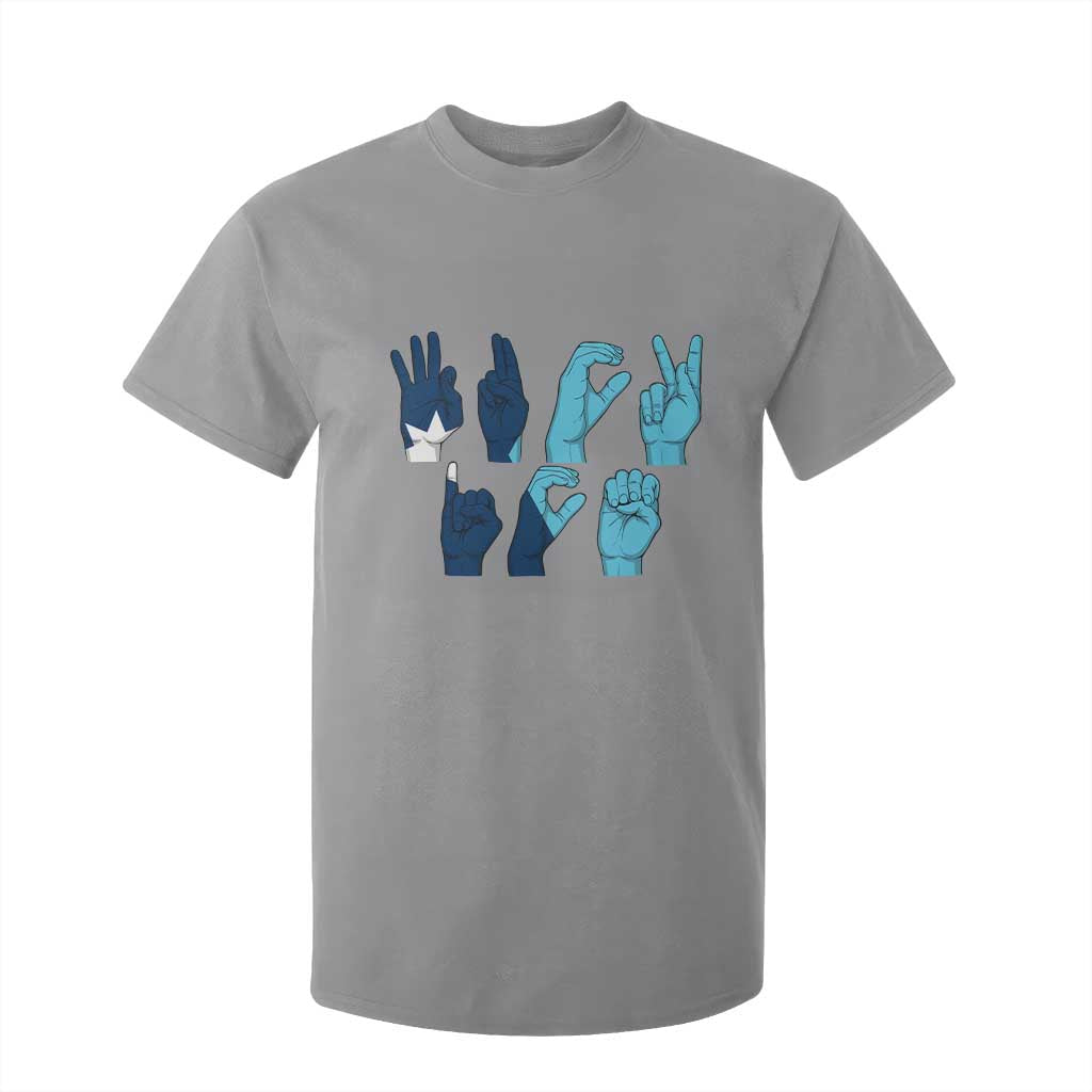 F Ice Out of Minneapolis Hand Signs T Shirt For Kid State Flag Justice Protest Resistance TS02 Sport Gray Print Your Wear