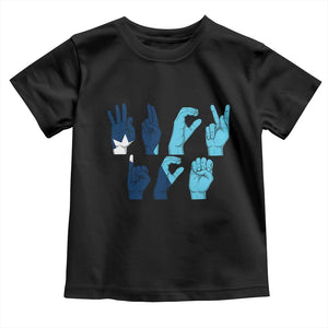 F Ice Out of Minneapolis Hand Signs Toddler T Shirt State Flag Justice Protest Resistance TS02 Black Print Your Wear