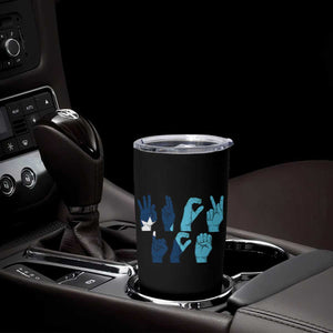F Ice Out of Minneapolis Hand Signs Tumbler Cup State Flag Justice Protest Resistance TS02 Print Your Wear