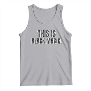 This is Black Magic Tank Top TS02 Athletic Heather Print Your Wear