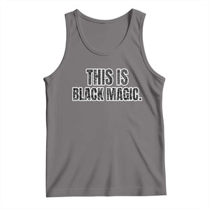 This is Black Magic Tank Top TS02 Deep Heather Print Your Wear