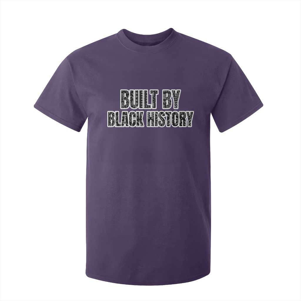 Built by Black History T Shirt For Kid TS02 Purple Print Your Wear