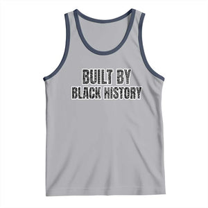 Built by Black History Tank Top TS02 Athletic Heather Navy Print Your Wear