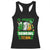 Funny St Patricks Day Racerback Tank Top Irish Drinking Team Beer Lover Party TS02 Black Print Your Wear