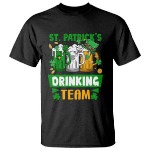 Funny St. Patricks Day T Shirt Irish Drinking Team Beer Lover Party TS02 Black Printyourwear