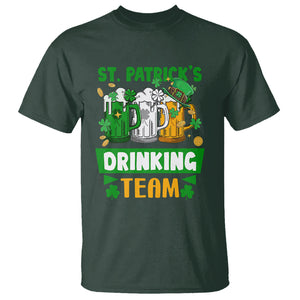 Funny St. Patricks Day T Shirt Irish Drinking Team Beer Lover Party TS02 Dark Forest Green Printyourwear