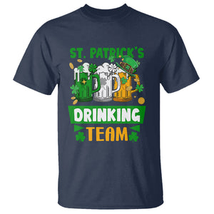 Funny St. Patricks Day T Shirt Irish Drinking Team Beer Lover Party TS02 Navy Printyourwear
