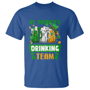 Funny St. Patricks Day T Shirt Irish Drinking Team Beer Lover Party TS02 Royal Blue Printyourwear
