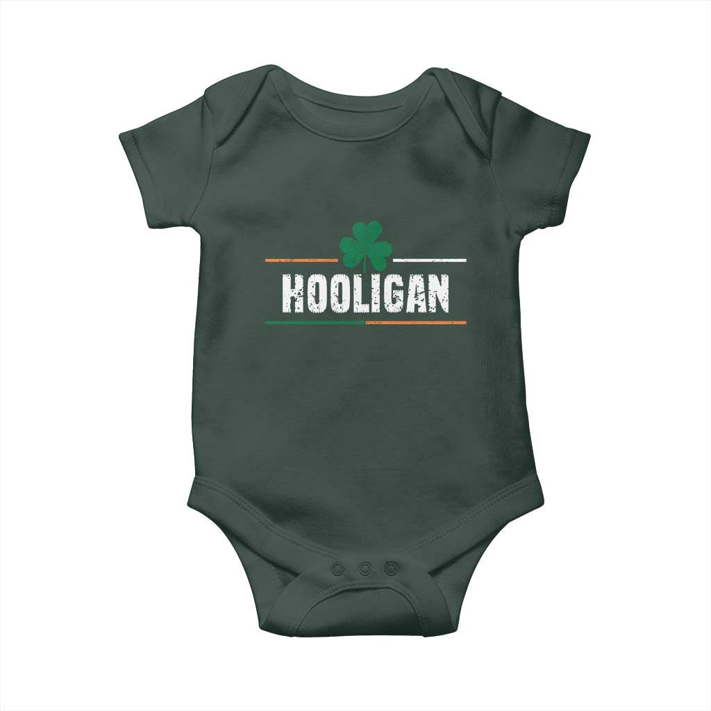 Funny St Patricks Day Matching Baby Onesie Hooligan Irish Shamrock TS02 Print Your Wear