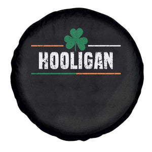Funny St Patricks Day Matching Spare Tire Cover Hooligan Irish Shamrock TS02 Print Your Wear